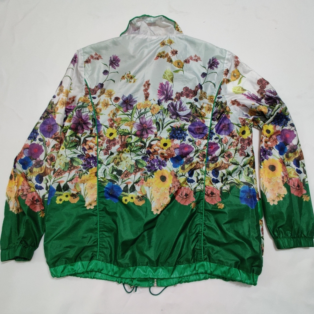 Multicolor Floral Wind Breaker - Picture 7 of 10